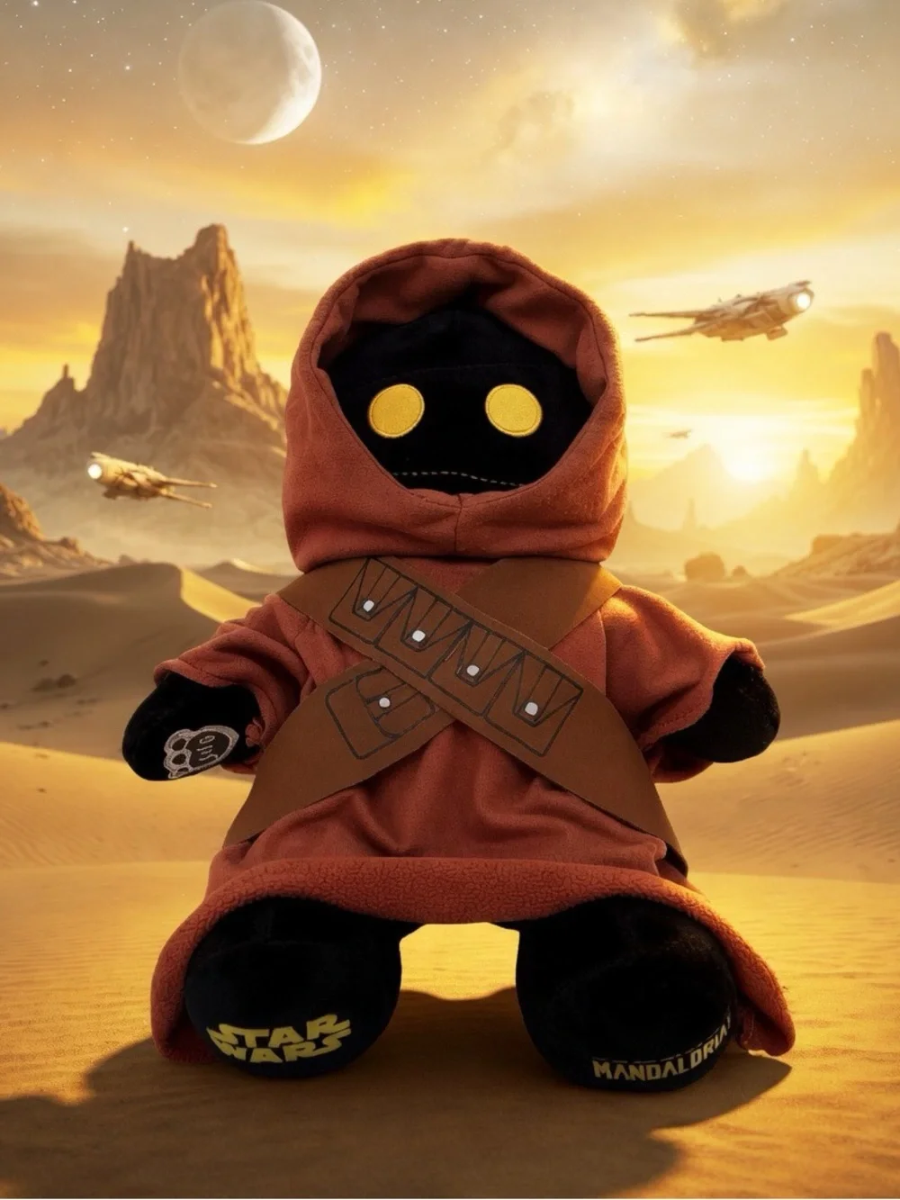 Build A Bear Workshop Star Wars - The Mandalorian Jawa Plush With Sounds